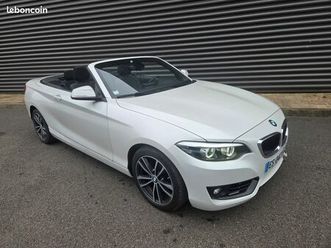bmw serie 2 (f23) cabriolet 218i 136 lounge bva8