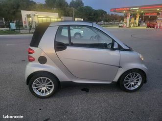 smart fortwo cabriolet passion 71 cv softouch seulement 38100 kms