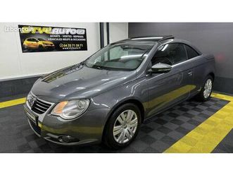 volkswagen eos 2.0 tdi 140 fap bluemotion carat bvm6 gps/radars