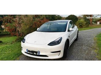 tesla model 3 ( modèle 2023) 1ère main, pneus arr. neufs