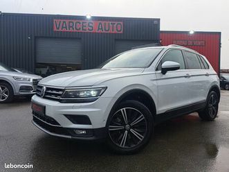 volkswagen tiguan 2.0 tdi 190ch carat 4motion dsg7 toit ouvrant panoramique virtual cockpit cuir chauffants 2017
