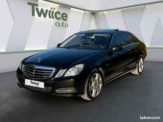mercedes classe e w212 - 3.0 e350 cdi 265 - suivi complet - avantgarde executive - 7g-tronic - harman kardon - garanti