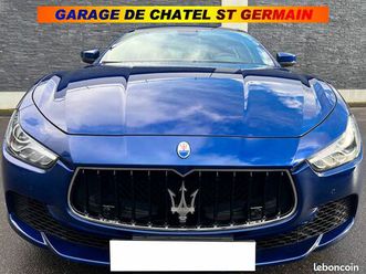 maserati ghibli 3.0 v6 275 ch – échappement sport avec sonorité améliorée - entretien exclusif maserati – garantie 12 mois