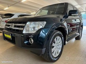 mitsubishi pajero 3.2 di-d 170ch instyle - 1ère main - historique d'entretien complet - 4x4 - bva - 7 places - toit pano - 175000km