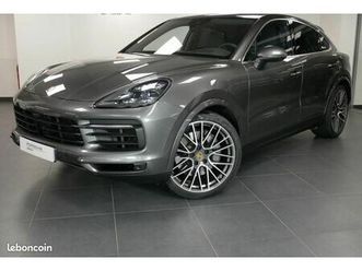 porsche cayenne coupé s 2.9 440cv gris quartzite metal*42500kms-*options exclusives