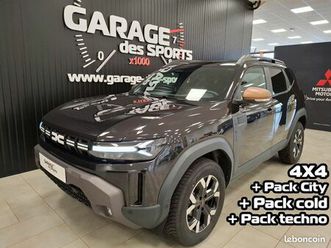 dacia duster tce 130 4x4 extreme + pack cold + pack city + pack techno