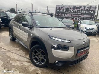 citroen c4 cactus phase 2 1.6 bluehdi 100ch feel edition * gps radar bluetooth régulateur clim jantes alu * crit'air 2 * factures d'entretien à jour * 124138 km