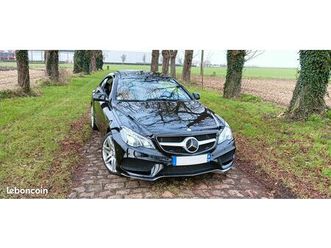 mercedes e500 coupé c207 phase 2 v8 amg 408ch / très rare / faible kms / garantie mai 2026 / révisée