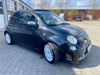 abarth 595 copmpetitione cabrio automatik sabelt sitze