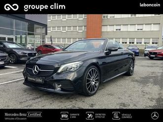 mercedes-benz classe c cabriolet 200 184ch amg line 9g-tronic euro6d-t