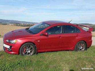 mitsubishi lancer evolution x mr evo 10