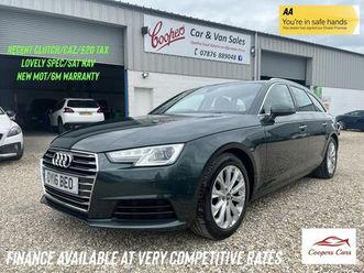 2016 audi a4 avant 2.0tdi ultra se (150ps)