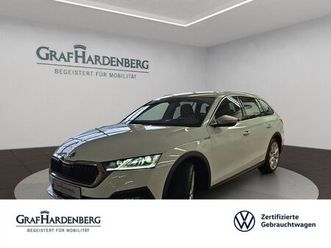 skoda octavia combi scout 4x4 tdi dsg navi ahk led acc