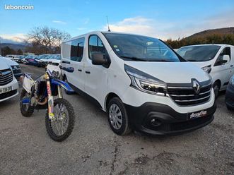renault trafic l2h1 2.0 dci, 5 places entièrement modulable