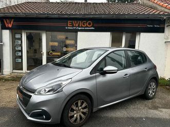 peugeot 208 1.2 70 active carplay / regulateur / distribution neuve