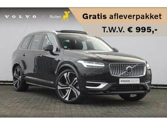 volvo xc90 - t8 455pk long range recharge awd ultimate bright google infotaiment/ adaptieve cruise cont