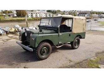 1955 land rover series 1 vert manuel in royaume-uni - a v...