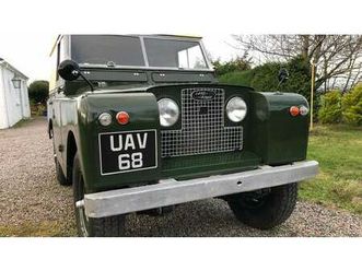 1960 land rover series 2 vert foncé manuel, 4 vitesses co...