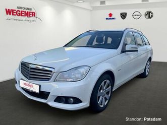 mercedes-benz c 220 cdi 2.2 t-model euro 5 6-gang navi shz