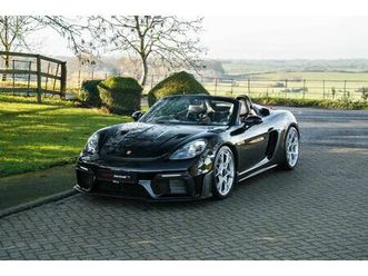 718 spyder rs, front lift, pccb's, 918's, bose, led lights, 1 owner, full ppf and porsche warranty