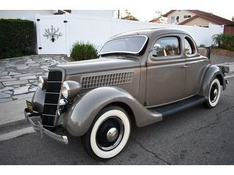 1935 ford model 48 five-window coupe with rumble seat