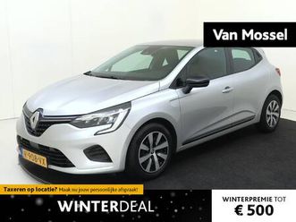 renault clio 1.0 tce 90pk equilibre | all-seasonbanden | full-map navigatie | pdc achter | licht- & regensensor | led-verlichting | cruise control & snelheidsbe