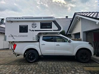 nissan navara d23 mit dux camper explorer 200 wohnkabine