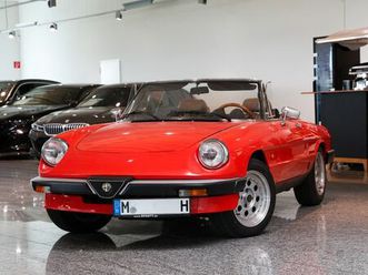 alfa romeo spider 1.6 h-kennzeichen