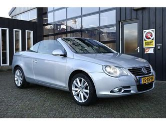 volkswagen eos 3.2 v6 251 pk automaat | nl-auto | leder | cruise | navi | stoelverwarming