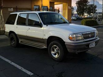 1997 mercury mountaineer. tow package. smogged. clean title.