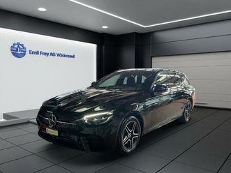 mercedes-benz e 220 d swiss star amg line 4matic kombi: réserver un essai sur route !