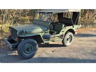 1961 jeep hotchkiss vert foncé manuel, 3 vitesses conduit...
