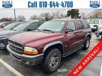 used 2002 dodge durango sport