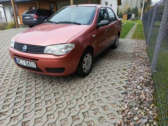 fiat albea 1.4b maly przebieg glinojeck • olx.pl