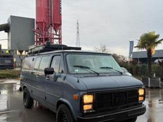 ② gmc vandura 4.3 v6 – revisiemotor 30.000 km – lichte vracht — camionnettes & utilitaires — 2ememain