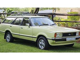 1977 ford cortina vert automatique, 3 vitesses conduite à...