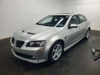2009 pontiac g8 base w/bluetooth 4dr sedan