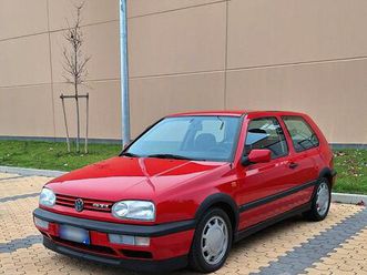 volkswagen golf gti 2.0 - impeccabile - asi con cr