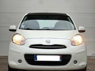 nissan micra iv 1.2 dig-s elle cvt 80 cv blanc nacré