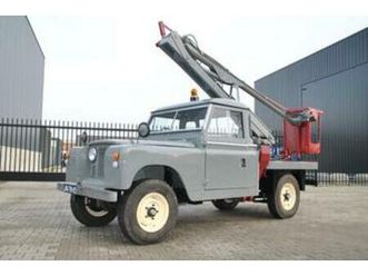 land rover 109 serie 2a cherry picker benzine,rhd, 1964 — oldtimers — marktplaats