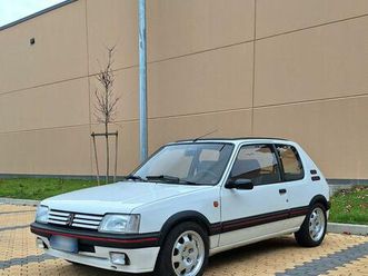 peugeot 205 1.9 gti - tetto apribile - restauro to