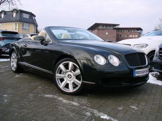 bentley continental gtc 6.0 w12 navi leder xenon windsch