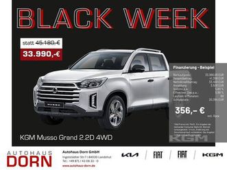 ssangyong musso grand 2.2 quartz 4wd