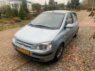 hyundai getz 1.6 5drs 2004 blauw — hyundai — marktplaats