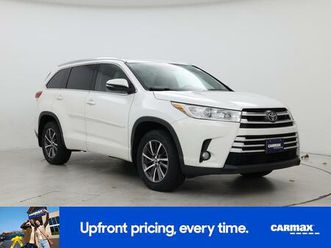 used 2017 toyota highlander xle