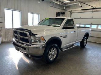 ** 2013 ram 3500 slt 4x4 2dr regular cab 8 ft lb srw **