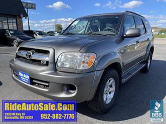 2005 toyota sequoia sr5 8 passenger 4x4 iforce 4.7 v8 clean runs great
