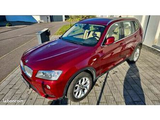 bmw x3 (f25) xdrive 30da exlusive suivi bmw