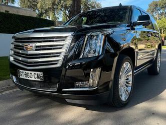 cadillac escalade 2018 platinium societe 26000 kms