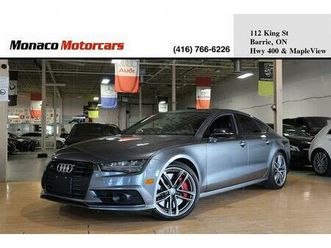 used 2018 audi s7 - headsup|bose|blindspot|navi|360camera